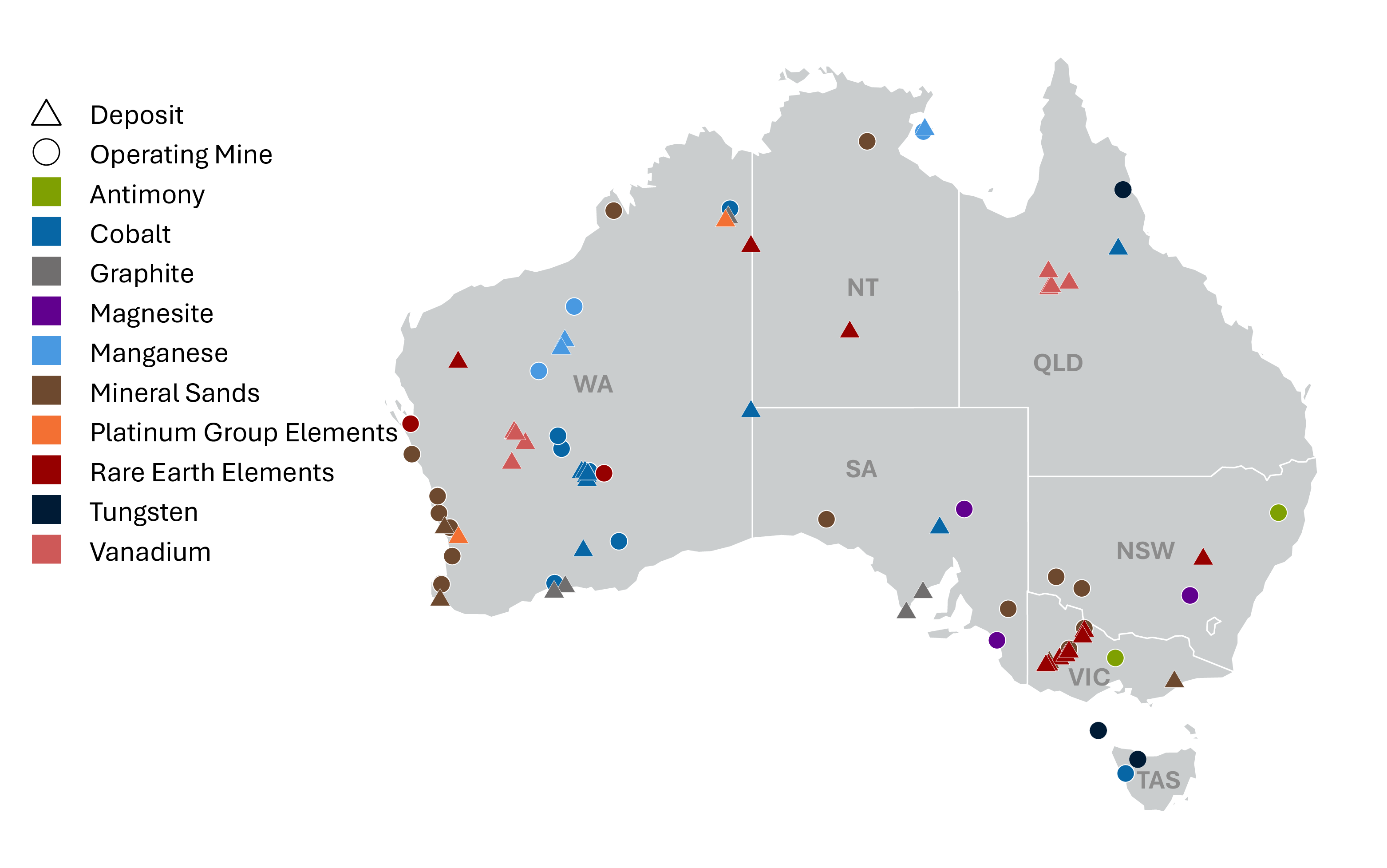 REQ March 2025 other critical minerals chart