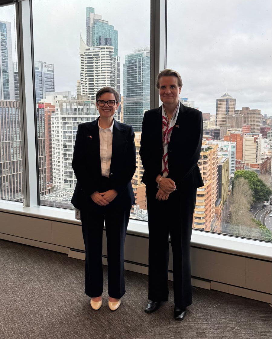 Co-Chairs of the 2025 Australia-Switzerland Joint Science, Research and Innovation Committee meeting, Mrs. Donna Looney Head of International Strategy and National Security, Australia, and Prof. Dr. Martina Hirayama, State Secretary of Education, Research and Innovation, Switzerland.