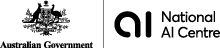 Australian Government crest with National AI Centre logo