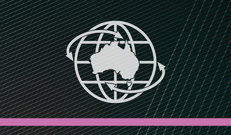 Sovereign Manufacturing Capability Plan: Tranche 1 image Decorative image with icon to represent Australia connected around the globe