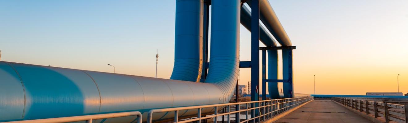 Blue pipes