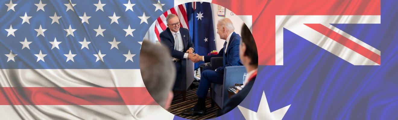 Prime Minister Anthony Albanese and US President Joe Biden 
