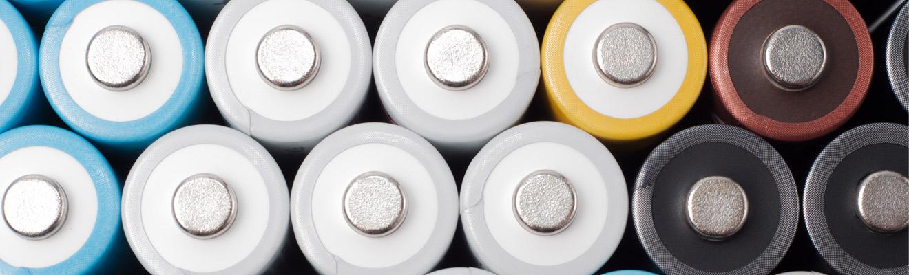 Photo of lithium batteries
