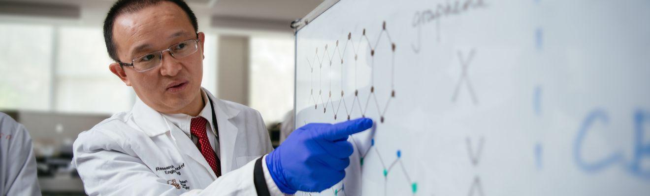 Professor Yuerui (Larry) Lu 2023 Malcolm McIntosh Prize for Physical Scientist of the Year recipient