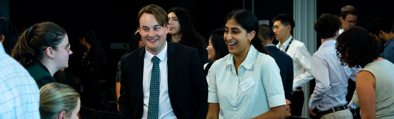 Graduates at an event