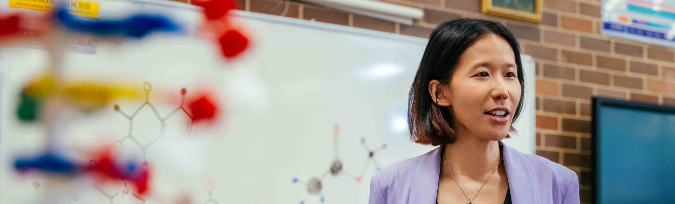 Alice Leung received the 2024 Prime Minister's Prize for Excellence in Science Teaching in Secondary Schools.s