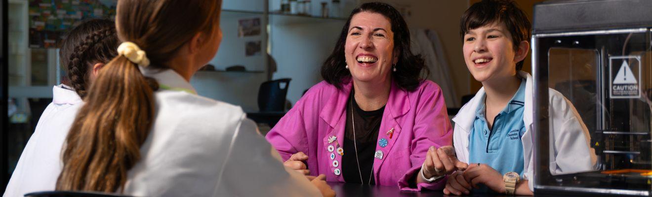 Mrs Paula Taylor received the 2025 Prime Minister’s Prize for Excellence in Science Teaching in Primary Schools. 