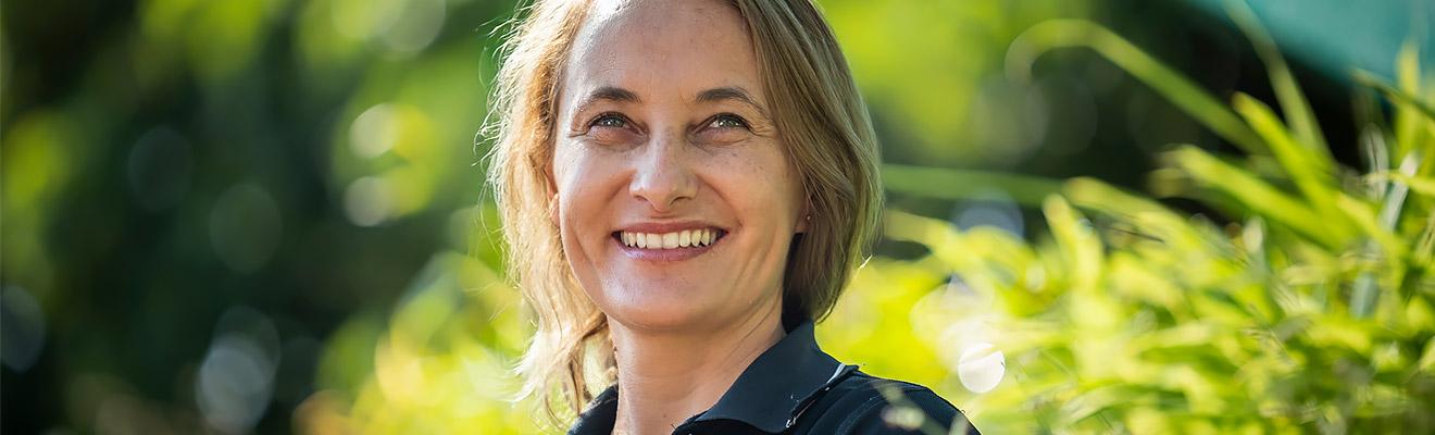 Australian Government Graduate Program STEM graduate in an outdoor setting