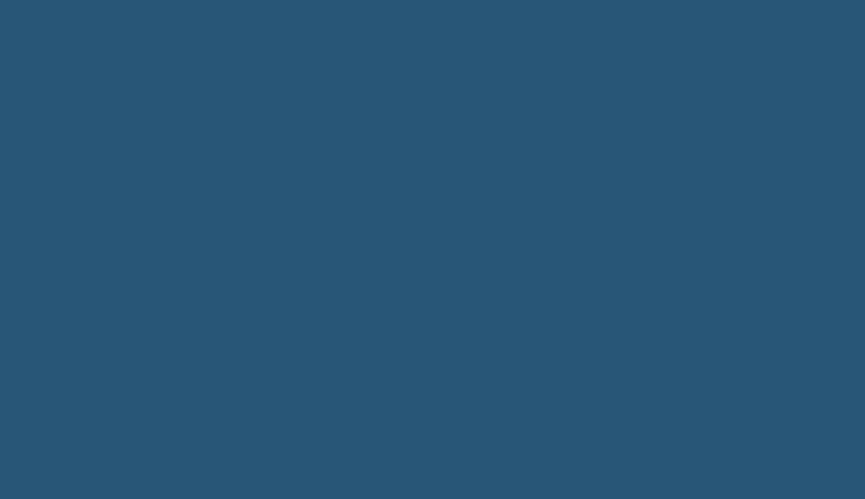 Decorative solid blue