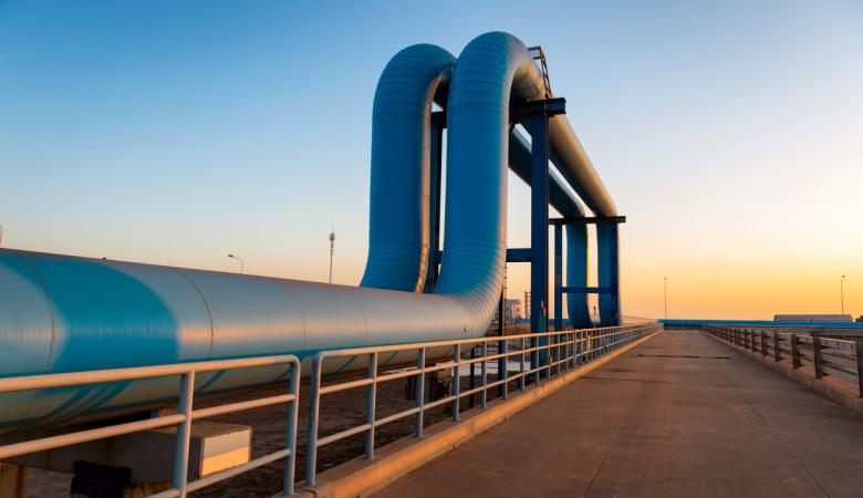 Blue pipes