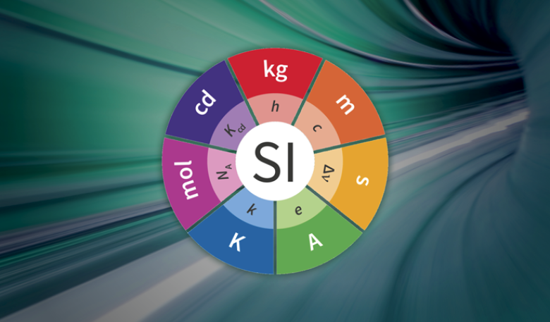 Decorative illustration featuring the SI model