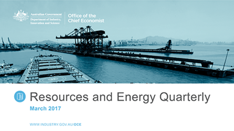 Resources and Energy Quarterly cover March 2017