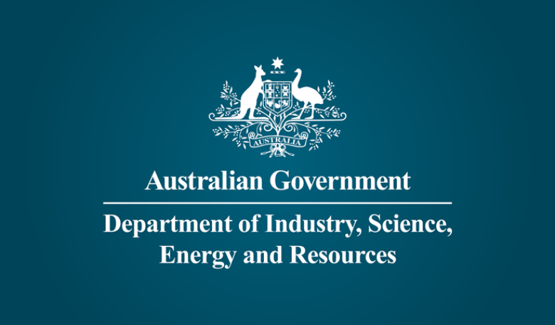The Department of Industry, Science, Energy and Resources logo