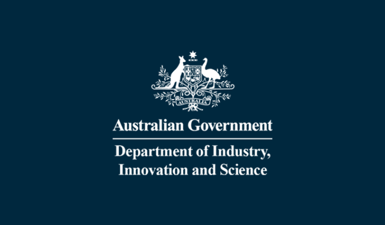 Australian Government, Department of Industry, Innovation and Science logo