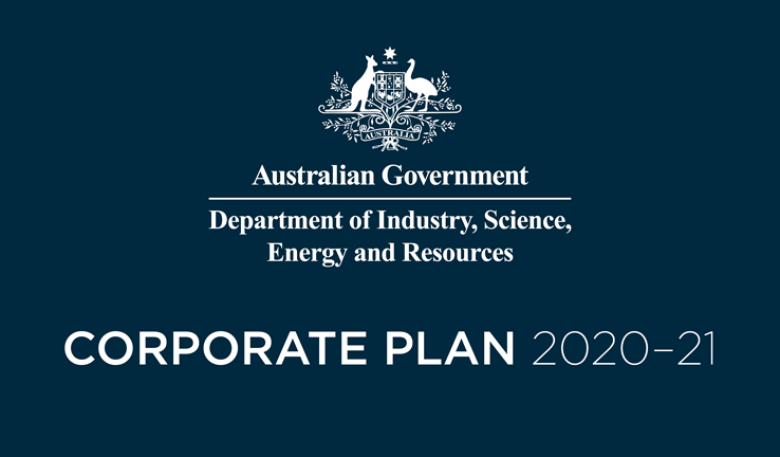 Department of Industry, Science, Energy and Resources logo | Corporate Plan 2020–21