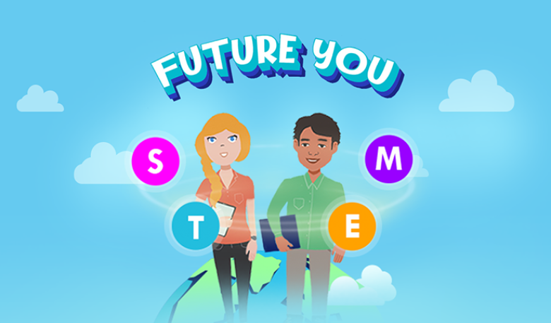 Image shows part of front page of new Future You website.