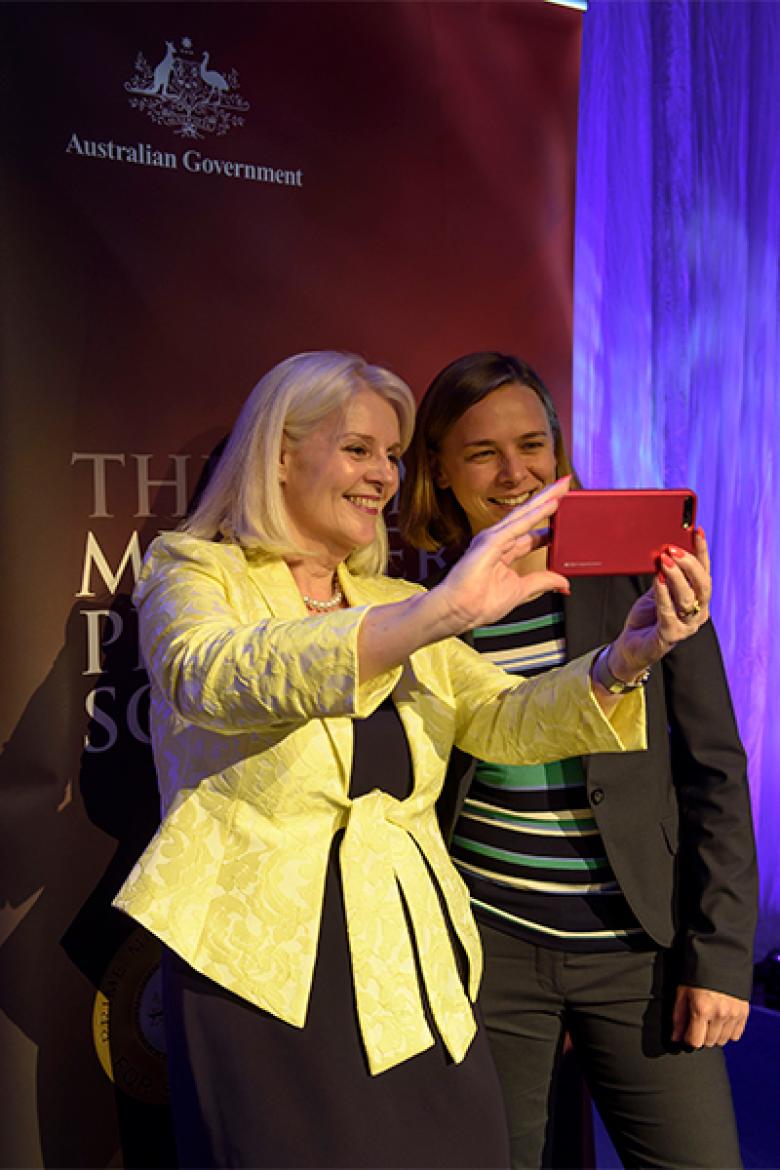 Image from 2018 Prime Minister's Prize awards ceremony