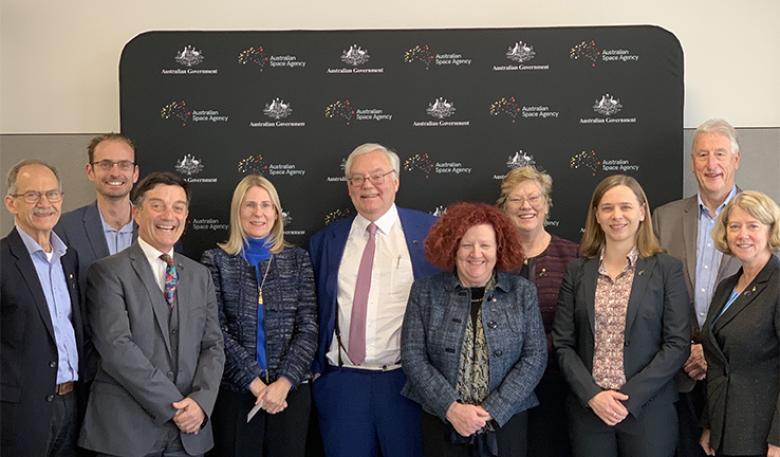 Ten members of the Australian Space Agency Advisory Group Ten members of the Australian Space Agency Advisory Group