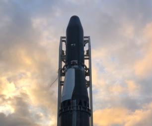 Rocket ready for launch