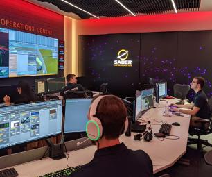 Saber operations room