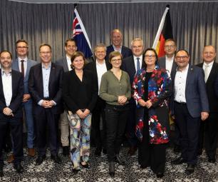 Australia and Germany signed a joint Declaration of Intent to work together to develop critical minerals value chains. Credit: Matt Jelonek.