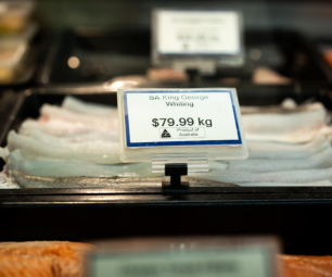 Australian fish for sale at fish market 