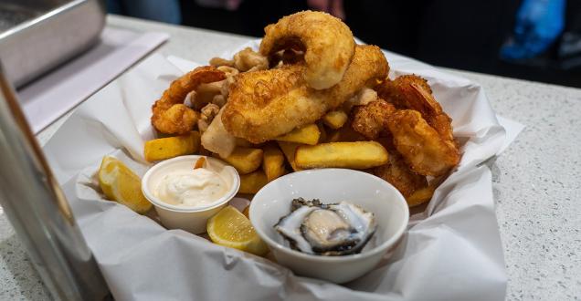 Seafood served up for takeaway