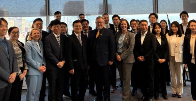 Group photo of the 2025 Australia–Republic of Korea Joint Committee on Science and Technology Meeting participants.