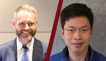 Professor Vincent Wallace and Professor Withawat Withayachumnankul