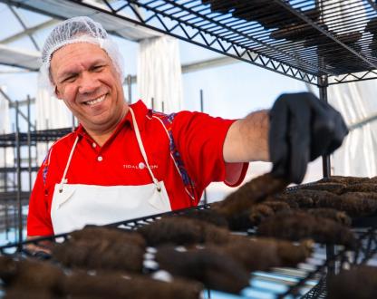 Professor Michael Wear received the 2025 Prime Minister’s Prize for Aboriginal and Torres Strait Islander Knowledge Systems. 