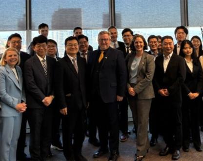 Group photo of the 2025 Australia–Republic of Korea Joint Committee on Science and Technology Meeting participants.